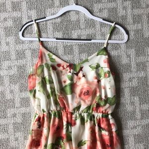 Floral Cream Dress